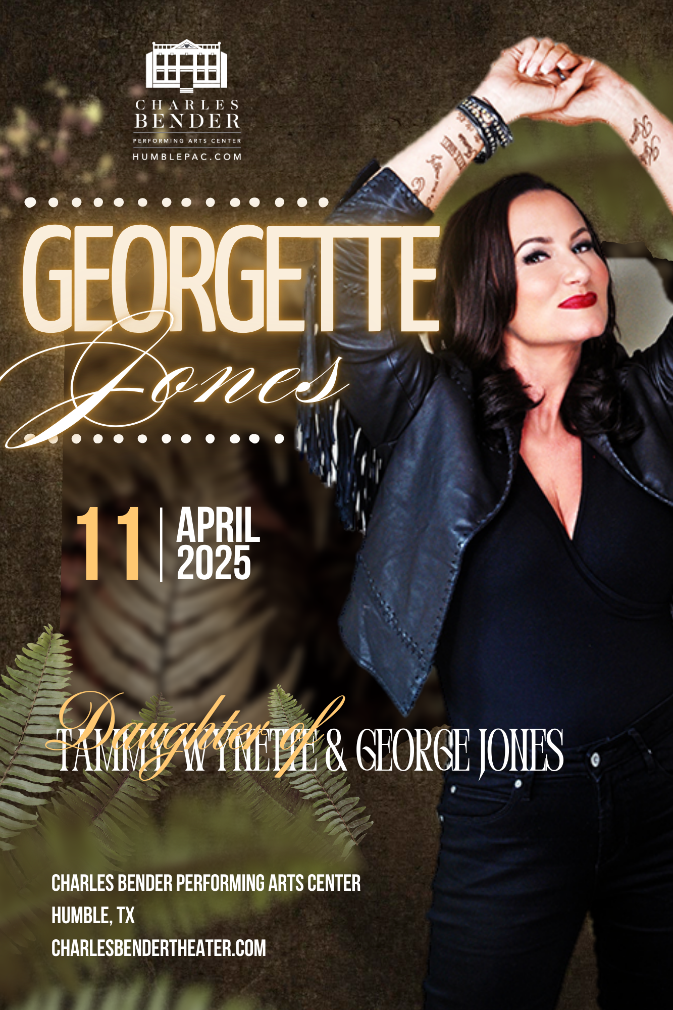 GEORGETTE JONES - Charles Bender Performing Arts Center